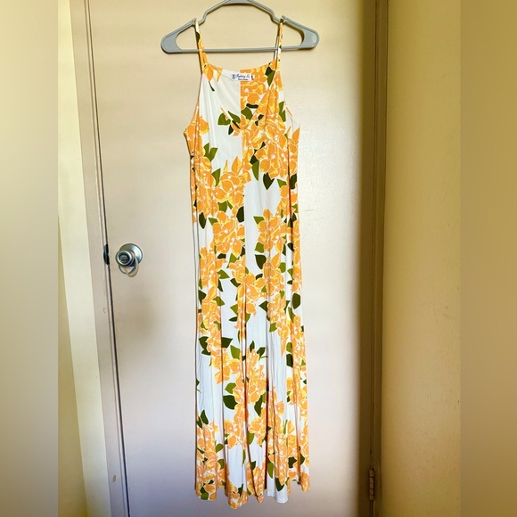 Fighting Eel Jumper Bougainvillea Print Sz Med Floral Flowy EUC - Picture 1 of 6